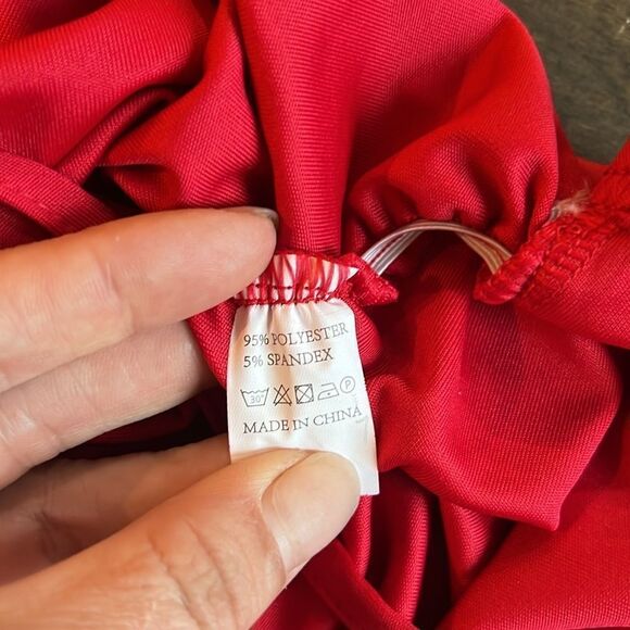 New Sexy Long Sleeve Autumn Sexy Deep V Neck Pleated Cocktail Dress SM - Picture 11 of 11